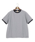 J.PRESS MEN 【KING SIZE / 接触冷感 / 吸水速乾】【J.PRESS PREMIUM JERSEY】アーガイルリンクス Tシャツ