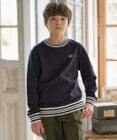J.PRESS KIDS 【140-170cm】BICOLOR LINE COMBI トレーナー