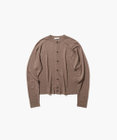 ATON GARMENT DYED CASHMERE SILK | クルーネックカーディガン