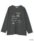 Green Parks VILLAINS/ピグメントプリント長袖Tシャツ
