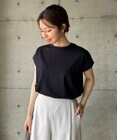 UNFILO 【Oggi 6月号掲載】BEAUTY FORM フレンチスリーブTシャツ