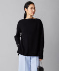 ICB 【WEB限定カラーあり】ウールカシミヤ ボートネックニット