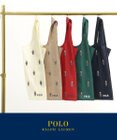 MOONBAT POLO RALPH LAUREN ベルト付きレインバッグ ポロベア総柄／撥水 透湿