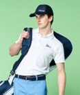 23区GOLF 【MEN】ハニカムカノコ半袖ポロシャツ