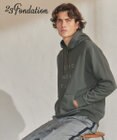 23区GOLF 【23Fondation/MEN】アスレジャー裏毛 フーディ