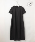 23区 【R(アール)】チンツコットン コクーンワンピース