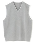 UNFILO MENS スタイリッシュ ニット ベスト