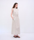 ATON CRISPY LINEN | タンクトップドレス