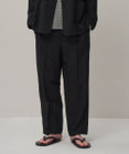 ATON TWIST WOOL LINEN | スタンダードパンツ - UNISEX
