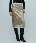BEIGE， LA VERRERIE / スパンコールスカート