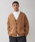 UNFILO MENS 【男女兼用/新色追加】スウェットライク ニットカーディガン [24年秋冬商品]