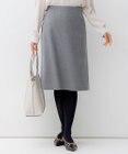 23区 S 【洗える】ウールライクカルゼ タイト スカート