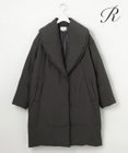 23区 L 【R(アール)】LIMONTAライトダウン ショールカラーコート