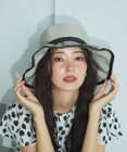 TOCCA 【サイズ調整可・強撥水】FRILL RAIN HAT レインハット