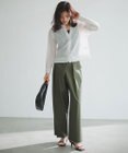 UNFILO L アシンメトリー ラップパンツ