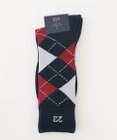 23区GOLF 【MEN】アーガイル柄　レギュラーソックス