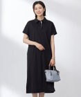 J.PRESS LADIES 【WEB限定カラーあり・洗える】コンパクトコットンスムース ポロワンピース