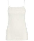 Wing インナー オーガニックコットン100％(身生地) ブラがひびきにくい 【綿の贅沢 オーガニック リブタイプ】 キャミソール EL1061 ウイング／ワコール