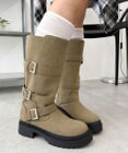 WEGO サイドベルトロングブーツ