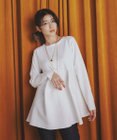 #Newans 【洗える】フォルムペプラムチュニックニット