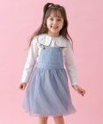 ANY KIDS チュール付き ジャンパースカート