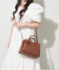 LA BAGAGERIE 【maison vert】 【多収納】リボンアオリ2WAYトート