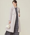 ANY SIS 【洗える】ライトミディ トレンチコート