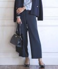 J.PRESS LADIES L 【WEB限定カラーあり・洗える】セラテリーダブルクロス セミワイド パンツ