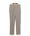 J.PRESS MEN 【J.PRESS BASIC】ペピンメリノコンフォート ストレッチブラウン グレナカートチェック スラックス
