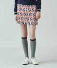 23区GOLF 【WOMEN】ＰＡＲＩＳ柄プリント ダンボール スカート