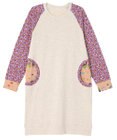 tsumori chisato SLEEP ツモリチサト ワンピース 長袖 ルームウェア チュニック 綿混(本体) 裏毛素材 かぶりタイプ tsumori chisato SLEEP UNX561 /ワコール