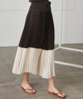 BEIGE， BOUIN / プリーツスカート