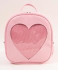 WEGO 【痛バ＆推し活グッズ】ハートウィンドウ痛リュック
