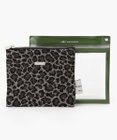 GRACE CONTINENTAL Fabricフラットポーチ-AW