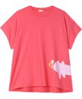 tsumori chisato SLEEP ツモリチサト トップス 綿100%(本体) 天竺素材 4分袖 レディース UTT118 /ワコール