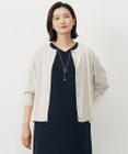 J.PRESS LADIES S 【洗える】レーヨンストレッチ カーディガン