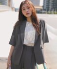 ANY SIS S アーバンクールタッチ 半袖 ジャケット