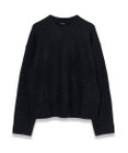 JOSEPH 【洗える】アルパカツイード　ラウンドネックニット