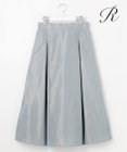 23区 【R(アール)】ブライトタフタ スカート