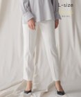 BEIGE， 【L-size】LUIZA / クロップドパンツ