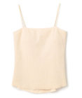 uncrave リブ キャミソール(カップ付き)