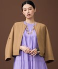 自由区 S 【SHIHOさん着用】ファンクショナルブロードノーカラー ブルゾン