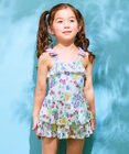 ANY KIDS 総柄 フリル ワンピース 水着