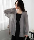 WEGO 【ユニセックス着用ITEM/紫外線対策/冷房対策】シアーカーディガン