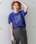 23区 【井波麻里衣さんコラボ】カリグラフィー プリント Tシャツ