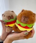 WEGO バーガーカピバラぬいぐるみキーホルダー