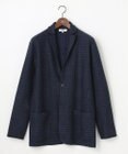 JOSEPH ABBOUD 【キングサイズ・驚きの軽量ウール】KARLKARL チェック柄 ニットジャケット