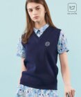 23区GOLF 【WOMEN】【ウォッシャブル】ニット ベスト