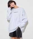 WEGO 【ユニセックス着用ITEM】アーチバックロゴグラフィックプルオーバー