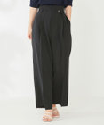 ANY SIS 【セットアップ対応】リネンライク ワイドパンツ